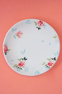 Day Dreams Handpainted Dinner Plates- Set Of 4