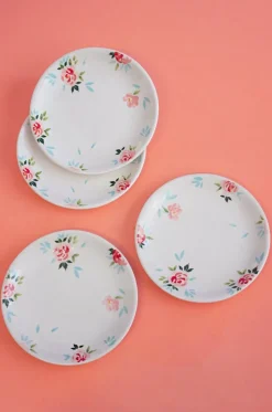 Day Dreams Handpainted Side Plates - Set Of 4