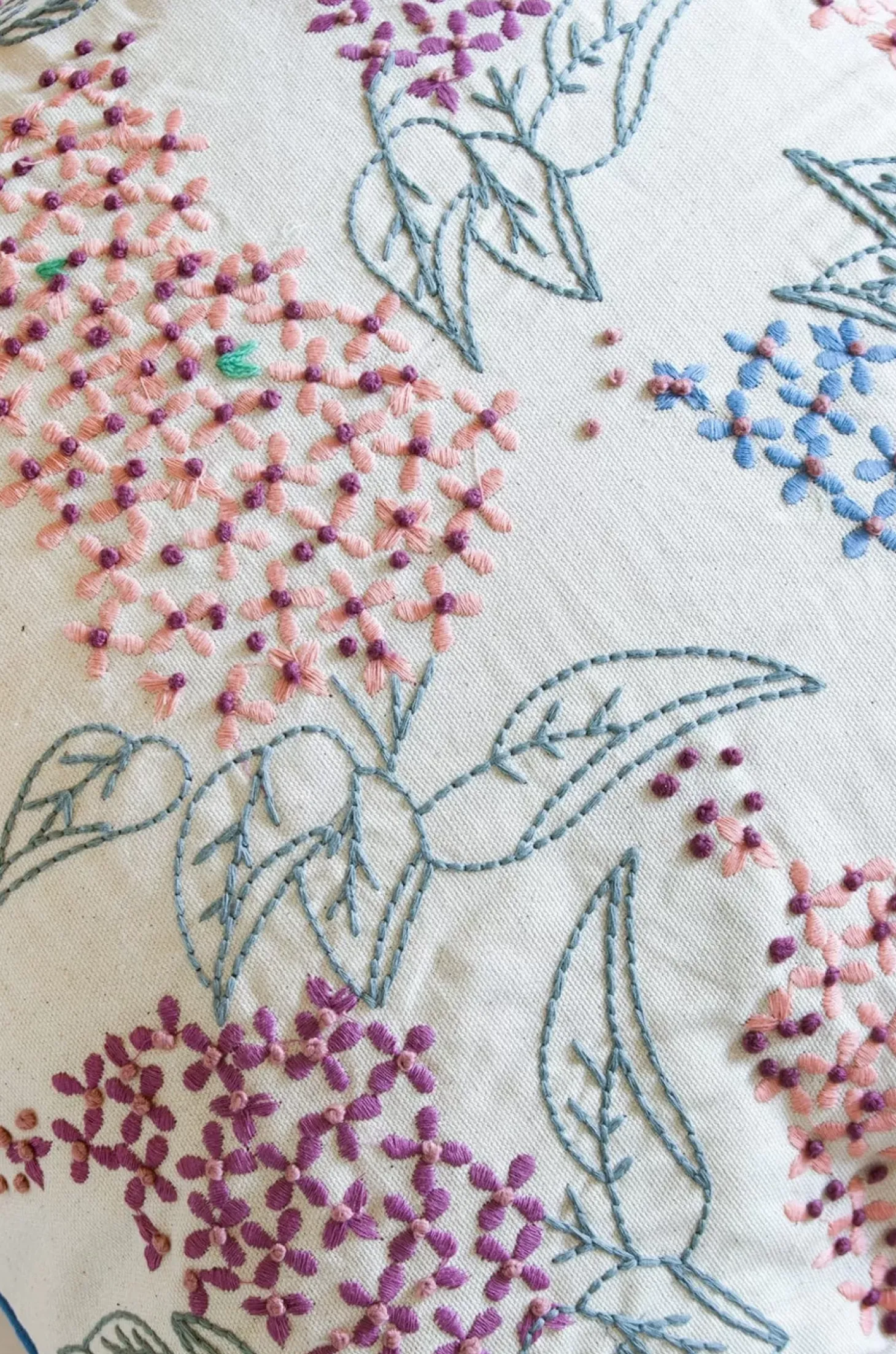 Dua Embroidered Cushion Cover