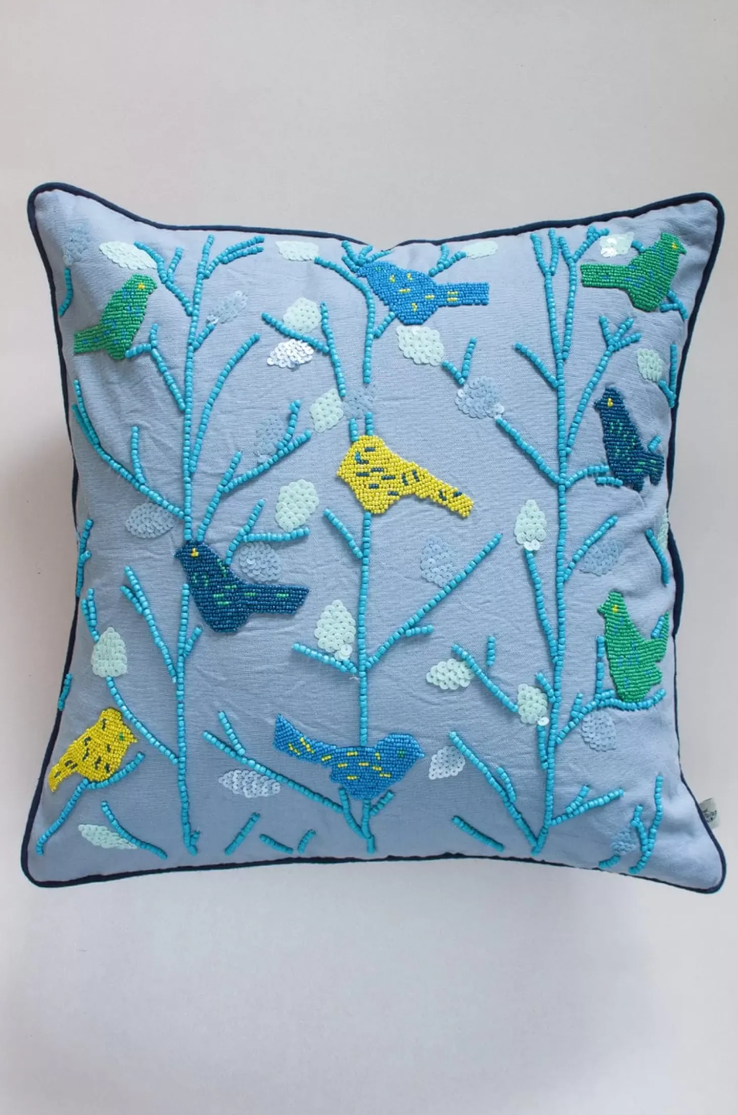 Elad Embroidered Cushion Cover