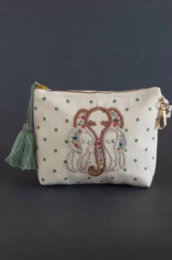 Ellie Gang Embroidered Pouch