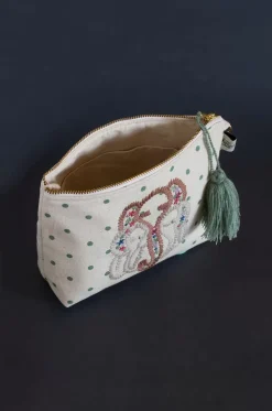 Ellie Gang Embroidered Pouch