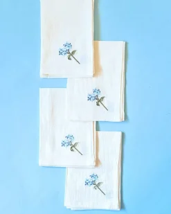 Escape In Blue Napkin - Set Of 4