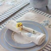 Escape In Blue Table Linen Collection - Set Of 9