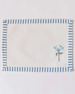 Escape In Blue Table Linen Collection - Set Of 9