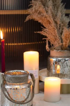 Fairy Dust Glass Canister / Mercury