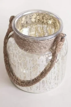 Fairy Dust Glass Canister / Mercury