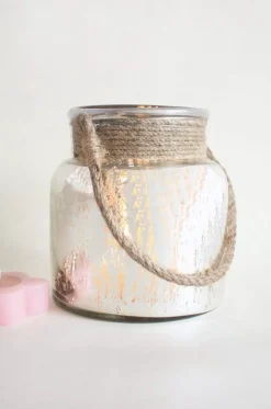 Fairy Dust Glass Canister / Mercury