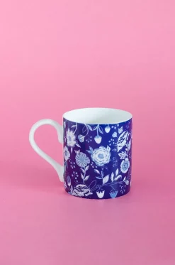 Florentina Fine China Tea Mugs- Set Of 2