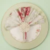 Flower Bloom Napkin Ring - Set Of 6