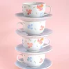 Forest Dreamscape Cup Saucer - Set Of 4