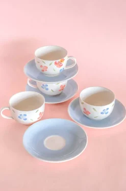 Forest Dreamscape Cup Saucer - Set Of 4
