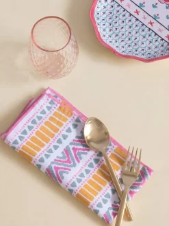 Forever Bloom Napkin - Set Of 6