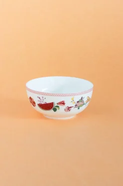 Garden Of Eden Fine China Ceramic Small Katori Bowls - Set Of 6