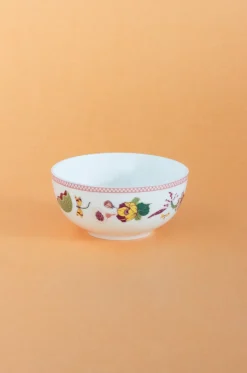 Garden Of Eden Fine China Ceramic Small Katori Bowls - Set Of 6
