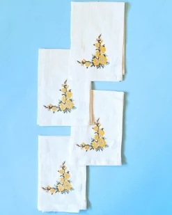 Golden Harvest Napkin- Set Of 4