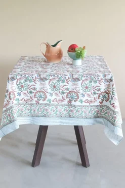 Golden Zinias Table Cloth - 4 Seater