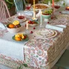Golden Zinias Table Cloth - 6 Seater