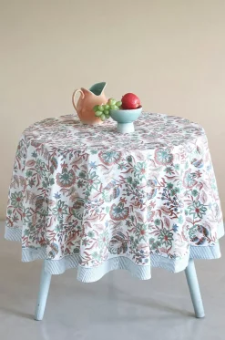 Golden Zinias Table Cloth - Round
