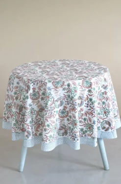 Golden Zinias Table Cloth - Round