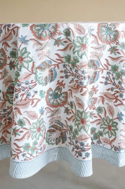 Golden Zinias Table Cloth - Round