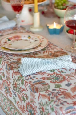 Golden Zinias Table Napkins - Set Of 6