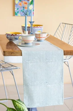 Golden Zinias Table Runner