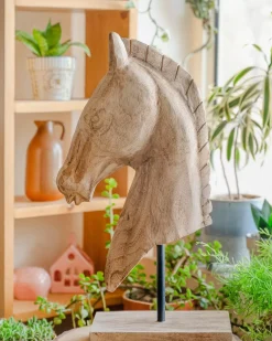 Hey Bojack Horse Bust Wooden Decorative Accent