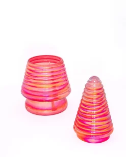 Holly Tree Soy Wax Glass Candle With Lid