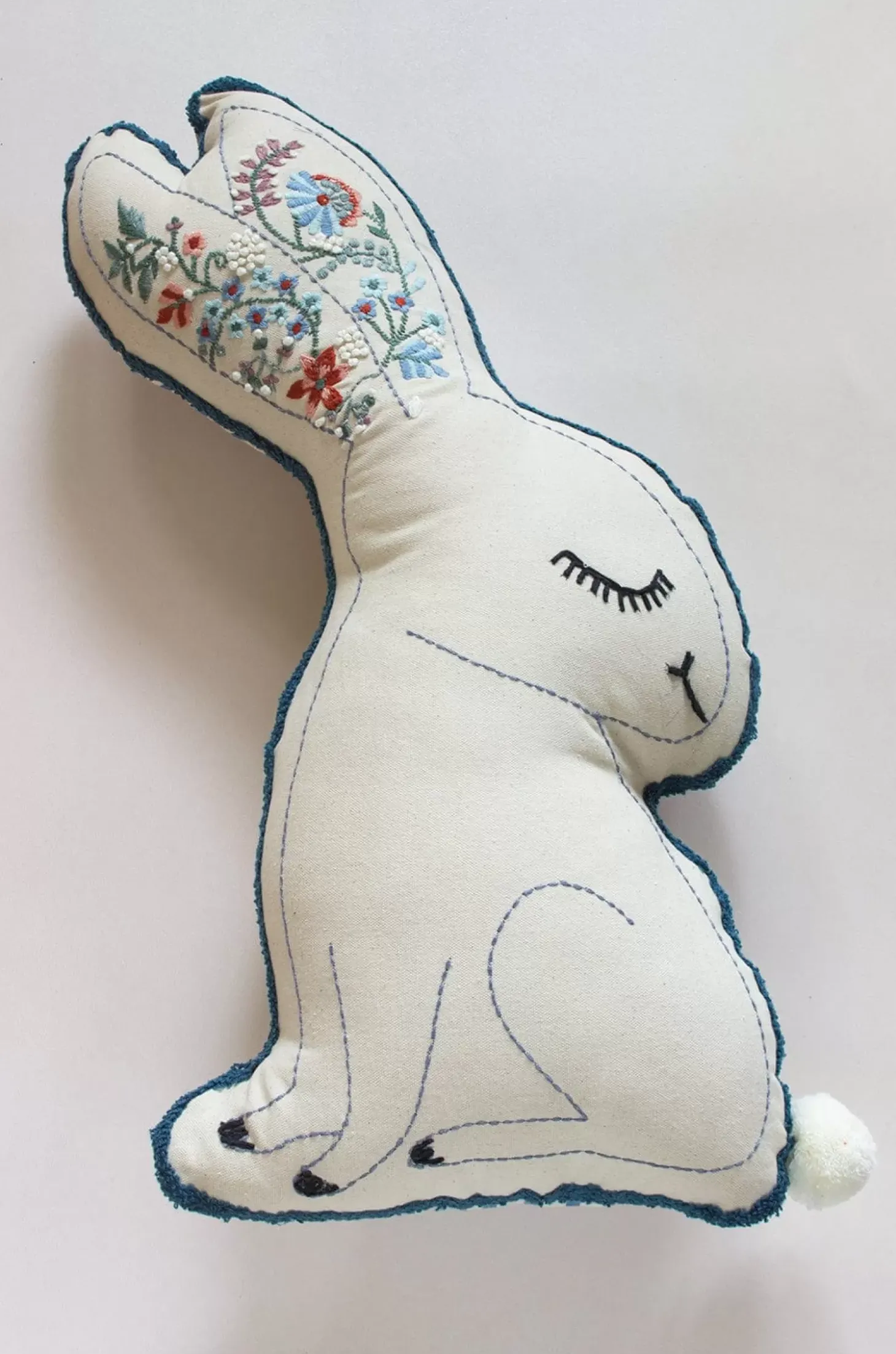 Honey Bunny Shaped Cushion With Filling