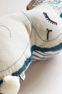 Honey Bunny Shaped Cushion With Filling