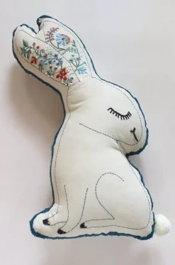 Honey Bunny Shaped Cushion With Filling