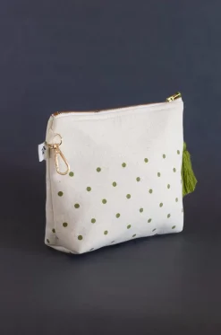 House On A Hill Embroidered Pouch