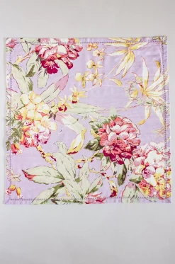 Hydrangea Amethyst Antique Napkin Set Of 6