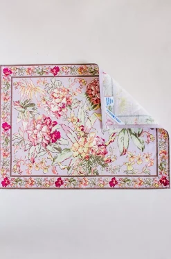 Hydrangea Amethyst Antique Napkin Set Of 6