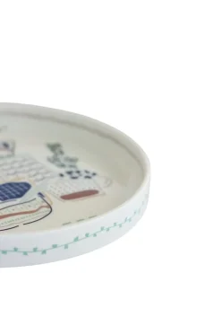 Illustration Series Wall Plate- Ceramics