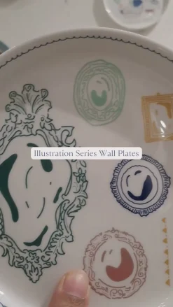 Illustration Series Wall Plate- Mirrors