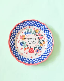 Into The Wild Handpainted Wall Plate