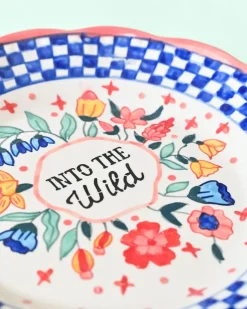 Into The Wild Handpainted Wall Plate