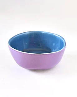 Iris Ceramic Organic Shape Bowl - Small