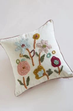 Jemima Embroidered Cushion Cover