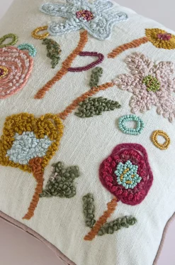 Jemima Embroidered Cushion Cover