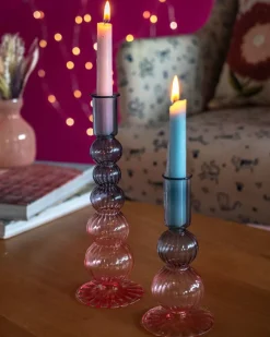 Kefi Borosilicate Candle Holders - Set Of 2