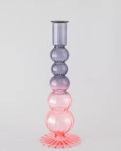 Kefi Borosilicate Candle Holders - Set Of 2