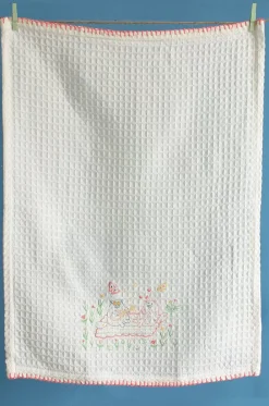 Kitty Party Waffle Hand Towel