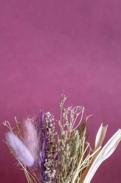 Lavenderia Natural Dried Flowers Bouquet - 20Cm