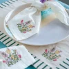 Let Love Bloom Napkin - Set Of 4