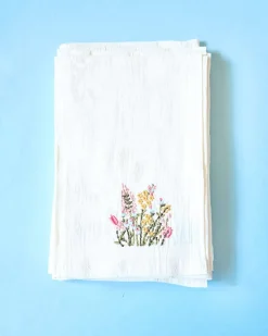 Let Love Bloom Napkin - Set Of 4