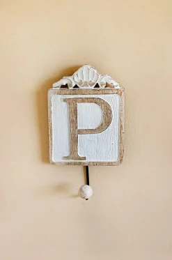 Letter Wall Hook / P