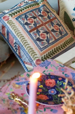 Marina Embroidered Cushion Cover